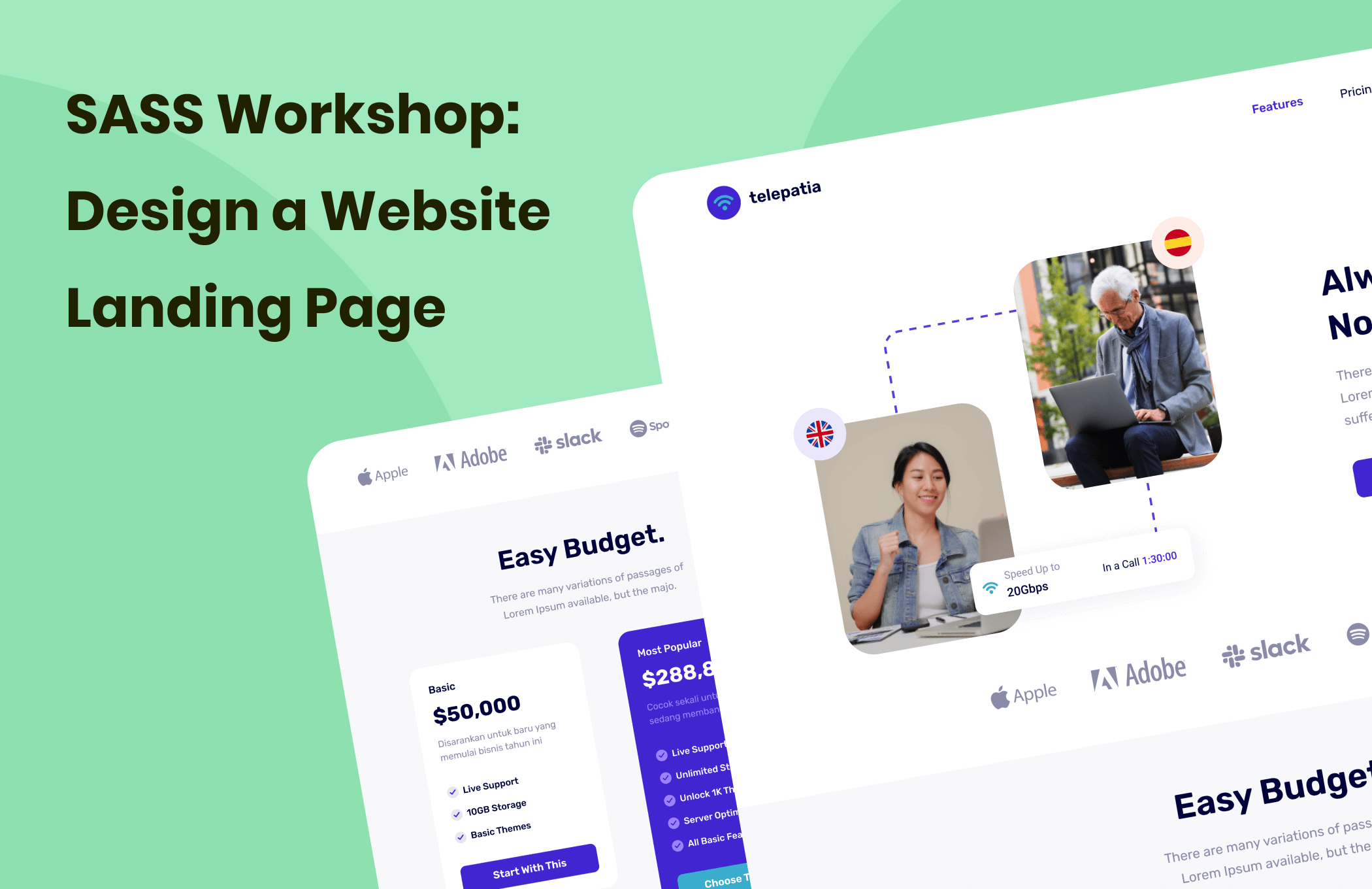 SASS Workshop: Design Website Lebih Cepat
